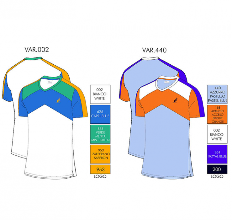 VネックTシャツ/2019春夏/Australian tennis wear