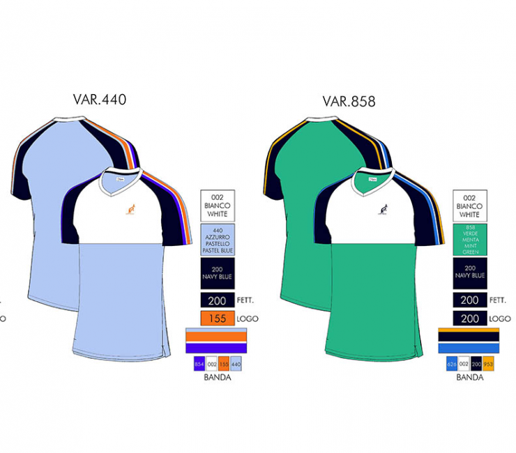 VネックTシャツ/2019春夏/Australian tennis wear